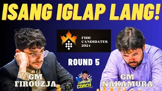 MASAKIT ITO! BLUNDER MALALA! Firouzja vs Nakamura! Candidates 2024 Round 5