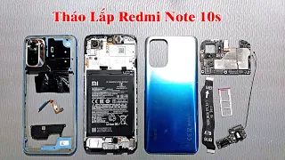 Tháo Lắp Điện Thoại Redmi Note 10s | Vũ Giang Mobile