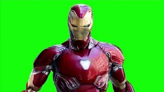 Green Screen Iron Man suit up 6 / Iron Man Infinity War Suit
