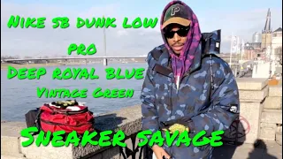 Best Sneaker of 2024 so far, why it didn’t sell out ?? Nike SB Dunk Low Pro Deep  Blue Vintage Green