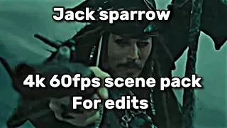 Jack sparrow 4k 60fps scene pack for edits 🔥