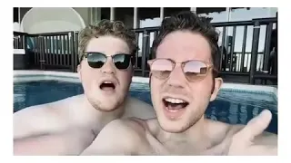 Ben Platt and Henry singing Tennessee Whiskey