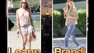 LeAnn Rimes and Brandi Glanville Have a Fashion Face Off