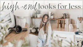 HOMEGOODS SHOP & STYLE WITH ME // high-end designer dupes & home decorating ideas! 2023 decor HAUL