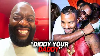Rick Ross LEAKS The Game Being Diddy's Service Boy | The Game Retaliates