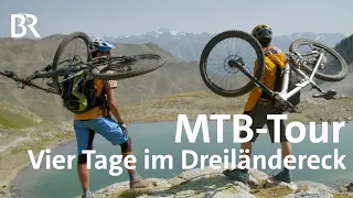 Mountainbike-Tour rund um Stilfser Joch, Goldseetrail und Reschenpass  | Bergauf-Bergab | Doku
