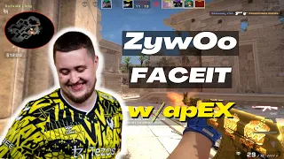 ZywOo w/apEX and friends Anubis POV | FACEIT Ranked | May 17, 2023