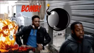 CLASSIC BOMB IN THE HOOD PRANK!!!