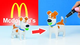 I Made MAX Dog Secret Life of Pets! 3D Pen TUTORIAL My Collection