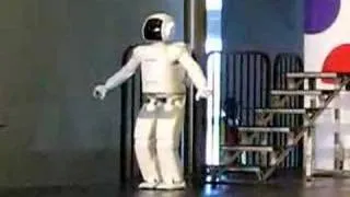 Asimo climbs stairs!