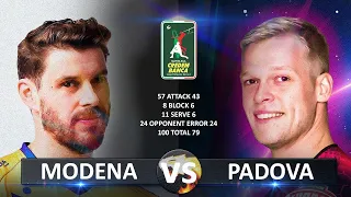 Modena vs Padova | Italian Volleyball SuperLega 2023/2024