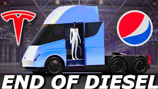 Tesla Electric Semi Truck | END OF DIESEL TRUCK!