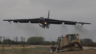 B-52 bomber planes arrive in Europe 🇺🇸 🇬🇧