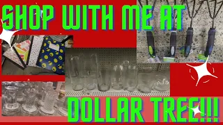 🤩💕BRAND NEW Large GLASS VASE💕🤩 at Dollar Tree🌳!! Beautiful glass candle 🕯️ sticks!