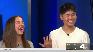 Sean Lew and Kaycee Rice NBCLA Interview (9.4.18)