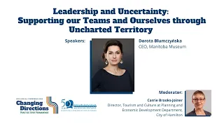 Keynote: Leadership and Uncertainty: Supporting our Teams and Ourselves through Uncharted Territory