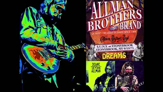 The Allman Brothers Band - Dreams (Stony Brook, 09/19/71)