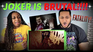 Mortal Kombat 11 The Joker Official Gameplay Trailer REACTION!!!