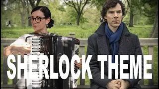 SHERLOCK THEME BBC on accordion