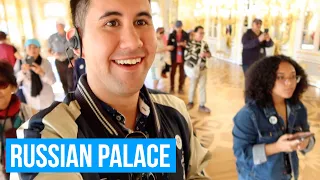 We Went to Russia & Saw a Palace (Travel Vlog: Peterhof) | Mikey Dunn