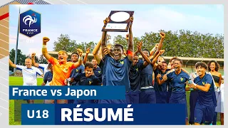 (Résumé U18) Tournoi de Limoges I France - Japon I FFF 2023