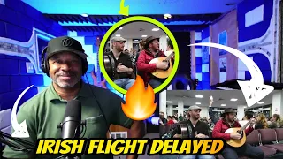 Irish flight delayed so trad session started between DaoiríFarrell & More - Producer Reaction