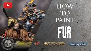 Miniature Painting Tutorial - Oscar Lars - How to Paint Fur