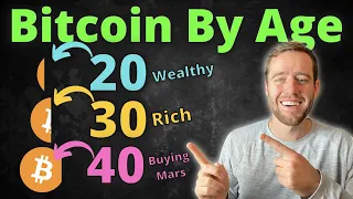How Much Bitcoin You Need By AGE! (This Much Crypto Will Make You RICH!)