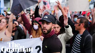 Thousands take to Paris streets to protest soaring cost of living