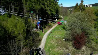 Ochsenkopf Seilbahnen: Übung für den Ernstfall mit über 300 Freiwilligen