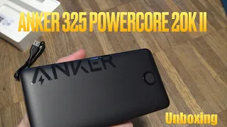 Anker 325 PowerCore 20K II Series 3 I Unboxing