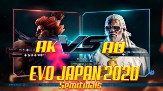 EVO JAPAN 2020   AO vs AK   Semifinals