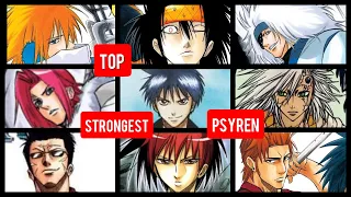 Top 30 Strongest Psyren Characters