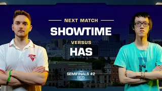 ShoWTimE vs Has PvP - Semifinals - WCS Valencia 2018 - StarCraft II