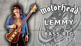 Lemmy Kilmister: The Man, The Myth, The Bass Rig 🚬🥃