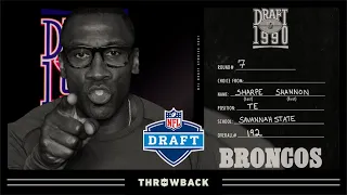 Shannon Sharpe WOULD NOT Let A Draft Day Slide Define Him! | Draft Stories