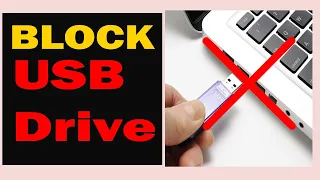 How to Enable or Disable USB Ports in Windows 10/8/7 | Block USB Port in Windows