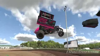 New Damage Model for all Sprint Cars on Iracing