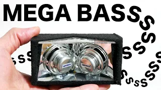 DIY  Bluetooth Speaker MEGA Bassssss!!!