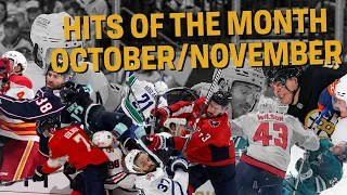 NHL Hits of the Month October and November 2023