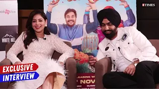 Ammy Virk and Tania's MOST HONEST Interview I Oye Makhna I ETimes Exclusive