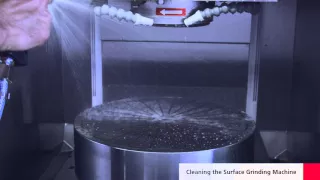 W 40 – Cleaning the Surface Grinding Machine
