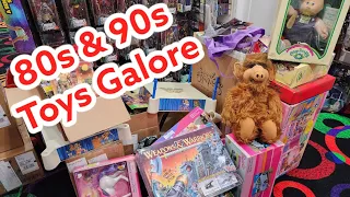 Vintage 1980s & 1990s Toy Collections Come into the Toy Shop!