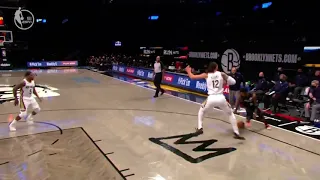 Kyrie Puts On A Dance Party On Steven Adams.