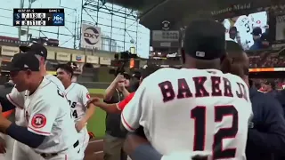 Yordan Alvarez WALK OFF 3 Run Home Run to give the Astros a 1-0 series lead in the ALDS