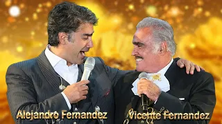ALEJANDRO FERNANDEZ & VICENTE FERNANDEZ- LA MEJOR COMBINACIÓN- LAS 30 MEJORES RANCHERAS