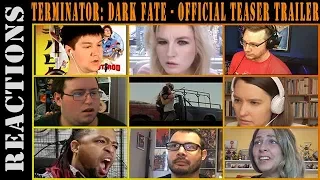 Terminator: Dark Fate - Official Teaser Trailer Reactions Mashup