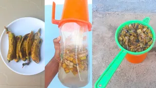 How to make fertilizer from banana peels