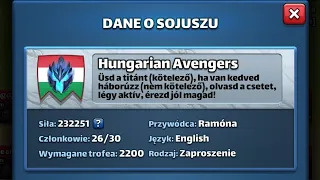 Empires and Puzzles War Hits vs HungarianAvengers - War Equalizer - Wojna z HungarianAvengers