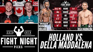 UFC Noche: Kevin Holland vs. Jack Della Maddalena Preview & Prediction